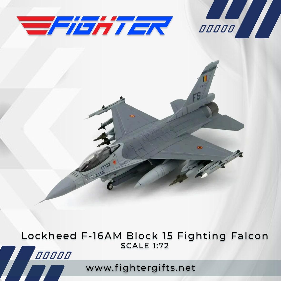Lockheed F-16AM Block 15 Fighting Falcon 1:72 Scale