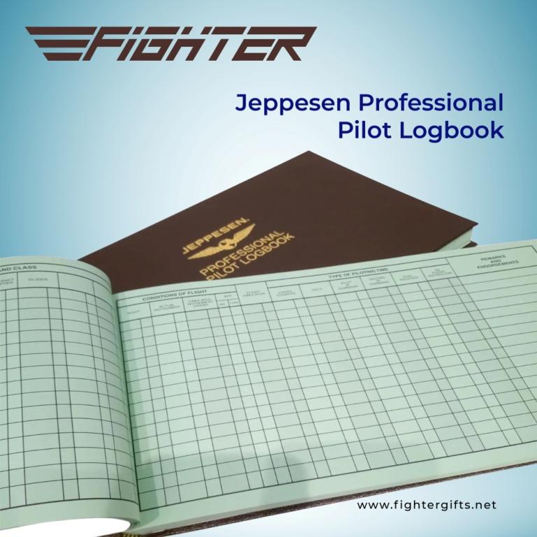 Jeppesen Professional Pilot Logbook – Fighter Gifts