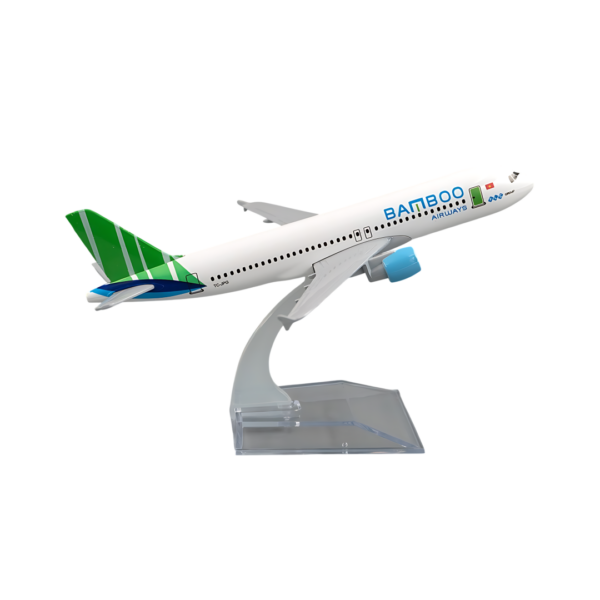 A320 Bamboo Airways Diecast Model Scale 1:400