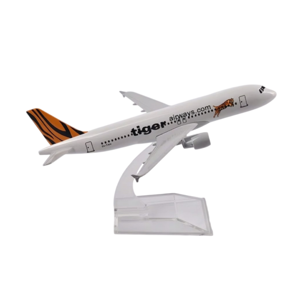 A320 Tiger Airline Diecast Model Scale 1:400